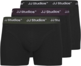 JACK & JONES Mens Jacsoho Solid Trunks 3 Pack Noos (Pack of 3)