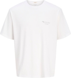 JACK & JONES Mens Joralmeria World Tee SS Crew Neck