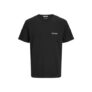 JACK & JONES Mens Jorcanggu Slub Element Back Tee Ss Cn, Small Only