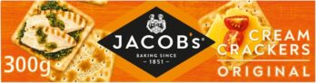 JACOBS Original Cream Crackers, 300 g (Pack of 1)
