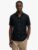 JAEGER Regular Fit Luxury Linen Cotton Short Sleeve Shirt – Navy – Medium