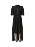JAMES LAKELAND Lace Hem A-Line Dress Black – Size 8