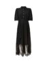 JAMES LAKELAND Lace Hem A-Line Dress Black – Size 8