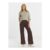 JD WILLIAMS Authentic Wide Leg Jean Brown Leopard 30