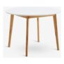 JEGIND Dining Table JEGIND D105 White/natural
