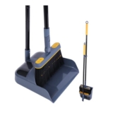 JEHONN Dustpan and Brush Set Long Handled,