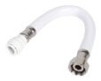 JG SPEEDFIT FLEXIBLE TAP CONNECTORS 15MM X 3/4 X 300MM 2 PACK