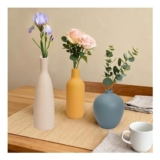 JINGIHE Ceramic Vases Set of 3 for Table Decor