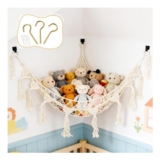 JINGIHE Teddy Storage Hammock for Stuffed Animals