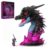 JMBricklayer Shadow Dragon Head Building Bricks Set with Lights for Adults 2760PCS – Prime Exclusive. Sold by JMBricklayer / FBA