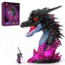 JMBricklayer Shadow Dragon Head Building Bricks Set with Lights for Adults 2760PCS – Prime Exclusive. Sold by JMBricklayer / FBA
