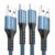 JMROY USB C Charger Cable 2M1M 2PACK Type C Charger Fast Charging 3.1A Lead for Samsung Galaxy S21 S20 S10 S9 S8 A12 A20e A21s A40 A51 A70,Huawei P30 P20 P40,Google Pixel,Xiaomi,Sony Xperia,Switch