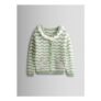JOJO MAMAN BB Bunny Applique Wavy Knit Cardigan 3-6 Months