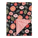 JORNH Unisex Baby Blanket 75x100cm, Dotted Fleece Backing