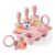 JRISBO Silicone Popsicle Moulds for Kids, 6x17ml, Teething Sticks