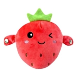 JULI Strawberry Music Plush Toy with Snap Hands