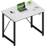 JUMMICO Computer Desk Table Workstation 80 x 50 x 75 cm