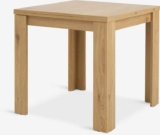 JUNGEN Dining table 80×80/160 warm oak colour – Free C&C