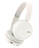 JVC HA-Z37W-W Bluetooth 5.2 On-ear Headphones, Deep Bass, Swivel Earcups, 35hr Playtime, Multipoint Connection – Black / White