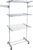 JVL 3 Tier Drying Rack, White