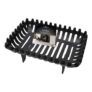 JVL Arden Fire Grate for Fireplace, Log Burner, Stove, Black