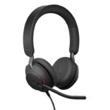 Jabra Evolve2 40 SE Wired Noise-Cancelling Stereo Headset With 3-Microphone Call Technology and USB-A Cable