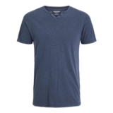 Jack & Jones JJESPLIT Neck Tee Navy Slim Fit XS-XL