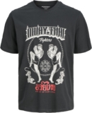 Jack & Jones Mens Jorfighter Tee Ss Crew Neck SMU Jorfighter Tee Ss Crew Neck SMU (Pack of 1)