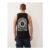 Jack & Jones Oversized Vest with Sun Back Print