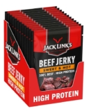 Jack Links Beef Jerky Sweet & Hot – 12-Pack (12 40 g) – Dried Meat Protein Snacks – Sold and Shipped by GibsonDay Ltd