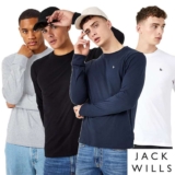 Jack Wills Mens Sandleford Long Sleeve Tee