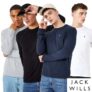 Jack Wills Mens Sandleford Long Sleeve Tee