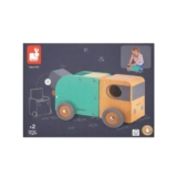 Janod Bolid Range, Wooden Bin Lorry With Magnetic Bin