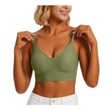 Jelly Womens Seamless Wireless Push-up Padded Bra
