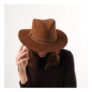 Jesse Tan Suede Hat
