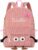 Jeweidea Personalised Childrens Backpacks with Name Embroidery Toddler School Bags for Girls Boys Kids Backpack for Kindergarten Primary School Travel NurseryStyle 2-Pink