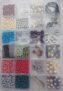 Jewelry Making Kit with Glass Seed Beads, Pearl Beads, Findings, Chandelier Components, Spacers, Rhinestone Beads, Cord, 24 Compartment Storage Case