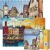 Jigsaw Puzzles for Adults, Puzzle 1000 Pieces Jigsaw, Challenging Puzzles Educational Game for Adults, Beautiful Decoration Puzzle, Gifts for Women Men, Theme: Travel, Town
