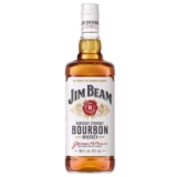 Jim Beam White Kentucky Bourbon Whiskey 40% 1L free C&C
