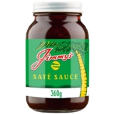 Jimmys Saté Satay Sauce 360G Satay Sauce
