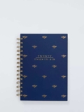 John Lewis A5 Week to View 2026 Wiro Diary, Bees – Black – Multi Pattern Options – £2.95 C&C