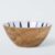 John Lewis Coastal Mango Wood Serve Bowl, 18cm, Blue/Natural – £2.95 CC
