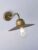 John Lewis Hayle Outdoor Wall Light, Gold