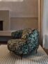 John Lewis Lozenge Armchair, Giardino Dark Khaki