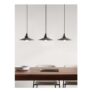 John Lewis Tobias 3 Light over Diner Bar Ceiling Light, Silver
