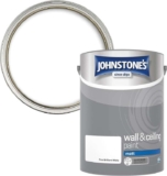 Johnstones – Matt Wall & Ceiling Paint – Pure Brilliant White – 5L