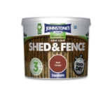 Johnstones Shed & Fence Paint Red Cedar 5L – Instore Keighley