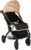 Joie Junior Pact Dolls Pram Stone & Black Childrens Toy Pram, Compact Fold-Over Design with Carry Handle dolls Pushchair, Adjustable Handle Height, Soft Foam Grips, Under Seat Storage 3