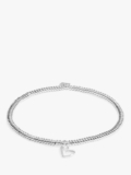 Joma Jewellery Lab – Grown Diamond A Little With Love Bracelet – Silver