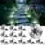 Joomer Solar Lights Outdoor Garden, 600mAh Solar Ground Lights 8 LED Solar Powered Disk Lights Waterproof for Pathway Yard Walkway Patio Lawn Path(12 Pack, Cool White)